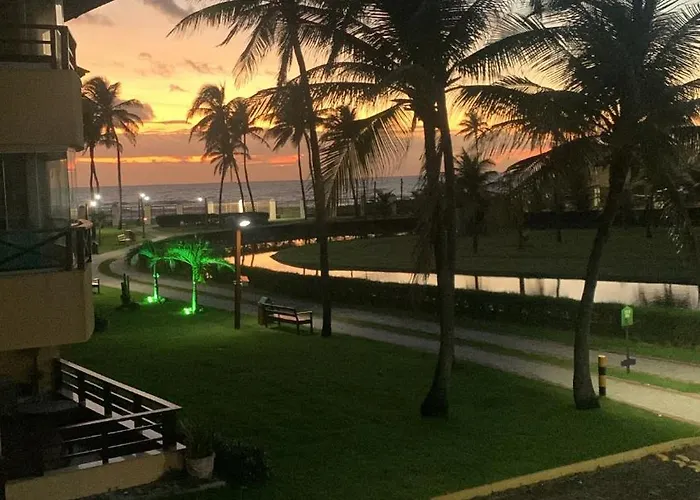 Apartamento No Aquaville Resort, Do Lado Da Sombra E Perto Da Praia