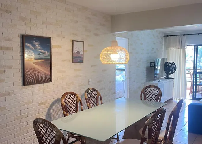 Apartamento No Aquaville Resort, Do Lado Da Sombra E Perto Da Praia